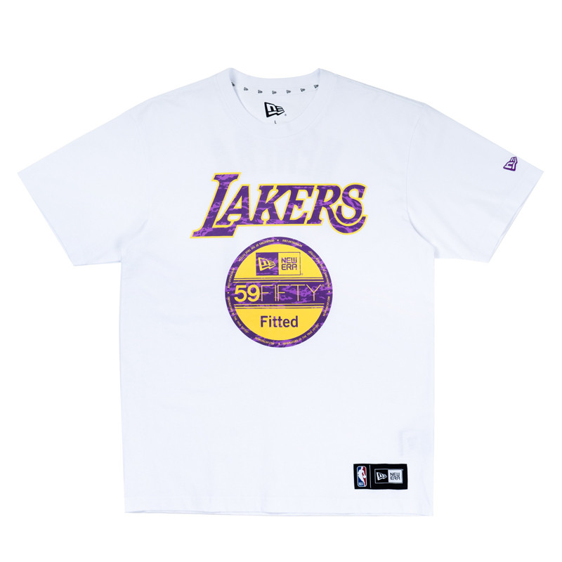 BAJU SNEAKERS NEW ERA NBA Team Los Angeles Lakers Tee